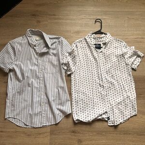 Men's Striped and Patterned Short Sleeve Shirts